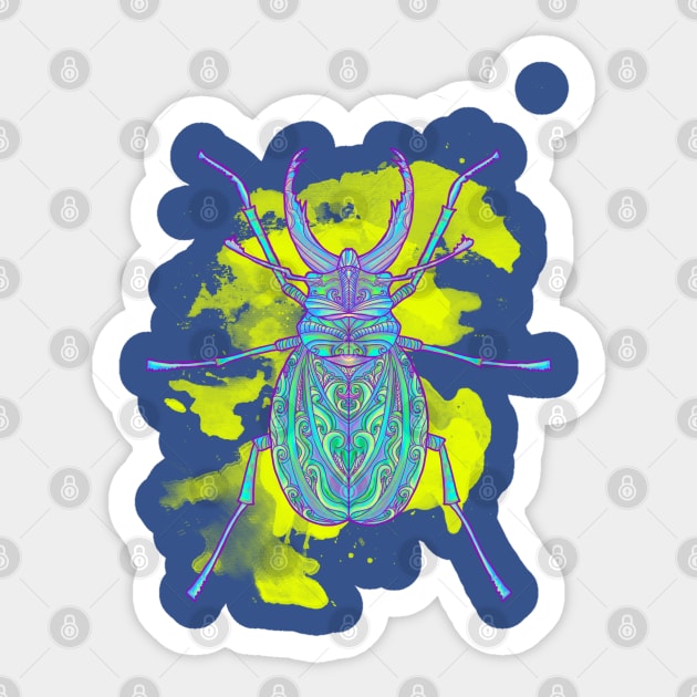 Iridescence Sticker by MareveDesign